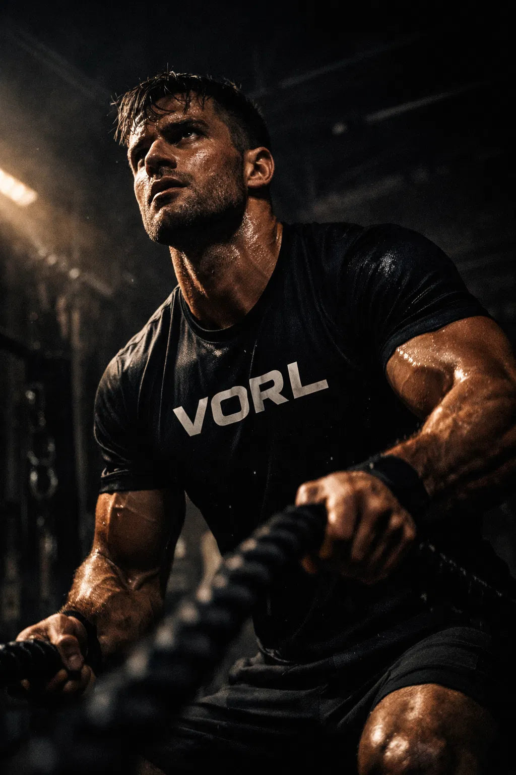 Atleta entrenando — VORL COOLDOWN, recuperacion facial post-entreno